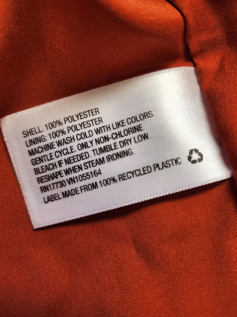 A New Day Sleeveless Pleated Midi Dress in Rust Orange XS